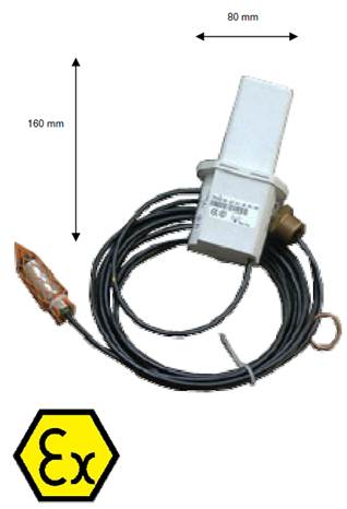 hydrostatische sensor met  draadloze verbinding